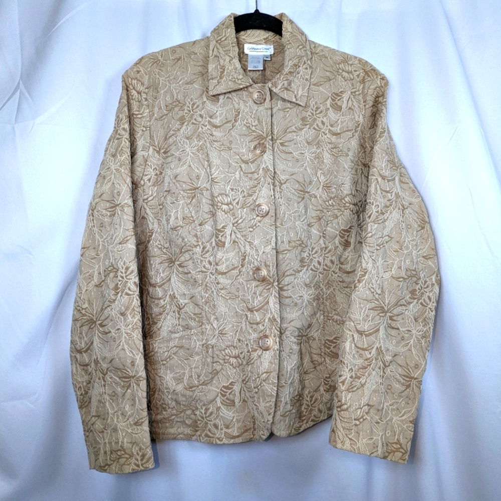 Coldwater Creek embroidered jacket
